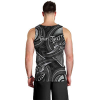 Personalised Polynesia Zodiac Cancer Men Tank Top Galaxy Polynesian Pattern Chest Tattoo Style LT14 - Polynesian Pride