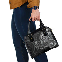 Personalised Polynesia Zodiac Cancer Shoulder Handbag Galaxy Polynesian Pattern Chest Tattoo Style LT14 - Polynesian Pride