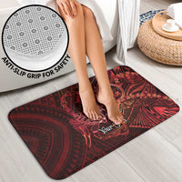 Personalised Polynesia Zodiac Scorpio Bathroom Set Galaxy Polynesian Pattern Chest Tattoo Style LT14 - Polynesian Pride