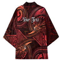 Personalised Polynesia Zodiac Scorpio Kimono Galaxy Polynesian Pattern Chest Tattoo Style