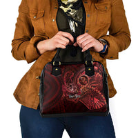 Personalised Polynesia Zodiac Scorpio Shoulder Handbag Galaxy Polynesian Pattern Chest Tattoo Style LT14 - Polynesian Pride