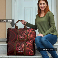Personalised Polynesia Zodiac Scorpio Travel Bag Galaxy Polynesian Pattern Chest Tattoo Style LT14 - Polynesian Pride