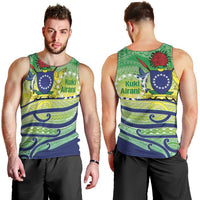 Te Maeva Nui Cook Islands Men Tank Top 60th Independence Anniversary Proud LT14 - Polynesian Pride