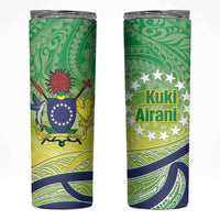 Te Maeva Nui Cook Islands Skinny Tumbler 60th Independence Anniversary Proud