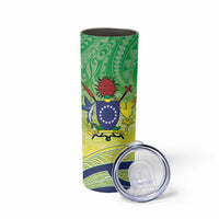 Te Maeva Nui Cook Islands Skinny Tumbler 60th Independence Anniversary Proud