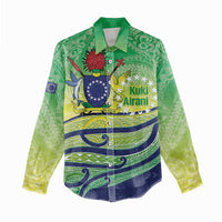 Te Maeva Nui Cook Islands Women Casual Shirt 60th Independence Anniversary Proud