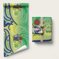 Te Maeva Nui Cook Islands Wrapping Paper 60th Independence Anniversary Proud - Polynesian Pride