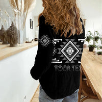 Aotearoa Atua Rehua Personalised Women Casual Shirt Maori God Of Healing Taniko Motifs LT14 - Polynesian Pride