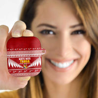 Tonga Rugby Christmas AirPods Case Mate Maa Tonga Ngatu Pattern LT14 - Polynesian Pride