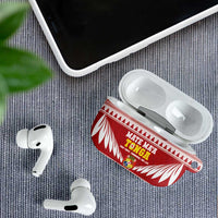 Tonga Rugby Christmas AirPods Case Mate Maa Tonga Ngatu Pattern LT14 - Polynesian Pride