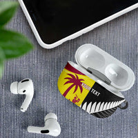 New Zealand and West Indies Cricket Custom AirPods Case Black Cap Windies Together LT14 - Polynesian Pride