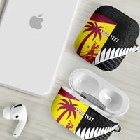 New Zealand and West Indies Cricket Custom AirPods Case Black Cap Windies Together LT14 - Polynesian Pride