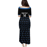 New Zealand Silver Fern Cricket Custom Puletasi Black Cap T20 Version LT14 - Polynesian Pride
