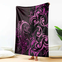 Pink Aotearoa Horse Racing Blanket NZ Maori Pattern LT14 - Polynesian Pride