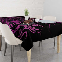 Pink Aotearoa Horse Racing Tablecloth NZ Maori Pattern LT14 - Polynesian Pride