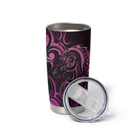 Pink Aotearoa Horse Racing Tumbler Cup NZ Maori Pattern LT14 - Polynesian Pride