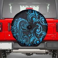 Blue Aotearoa Horse Racing Spare Tire Cover NZ Maori Pattern LT14 - Polynesian Pride