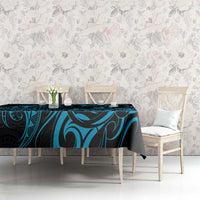 Blue Aotearoa Horse Racing Tablecloth NZ Maori Pattern LT14 - Polynesian Pride