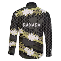 Born And Raised Aloha Hawaii Family Matching Off Shoulder Short Dress and Hawaiian Shirt Kanaka Kakau Hawaiian Tiare Pakalana Lei - Polynesian Pride