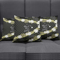 Born And Raised Aloha Hawaii Pillow Cover Kanaka Kakau Hawaiian Tiare Pakalana Lei - Polynesian Pride