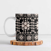 Aloha Hawaii Shell Quilt Ceramic Mug Seamless Style - Polynesian Pride