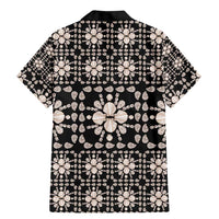 Aloha Hawaii Shell Quilt Family Matching Mermaid Dress and Hawaiian Shirt Seamless Style - Polynesian Pride