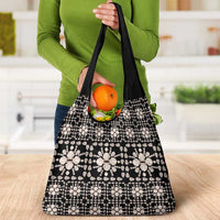 Aloha Hawaii Shell Quilt Grocery Bag Seamless Style - Polynesian Pride