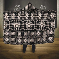 Aloha Hawaii Shell Quilt Hooded Blanket Seamless Style - Polynesian Pride