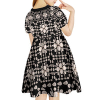 Aloha Hawaii Shell Quilt Kid Short Sleeve Dress Seamless Style LT14 - Polynesian Pride