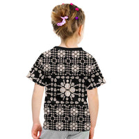Aloha Hawaii Shell Quilt Kid T Shirt Seamless Style LT14 - Polynesian Pride
