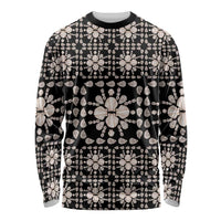 Aloha Hawaii Shell Quilt Long Sleeve Shirt Seamless Style - Polynesian Pride