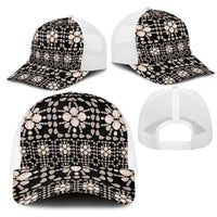 Aloha Hawaii Shell Quilt Mesh Trucker Cap Seamless Style LT14 - Polynesian Pride