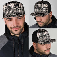 Aloha Hawaii Shell Quilt Mesh Trucker Cap Seamless Style LT14 - Polynesian Pride