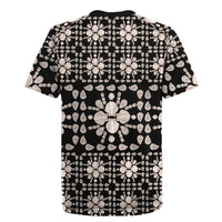 Aloha Hawaii Shell Quilt Rugby Jersey Seamless Style LT14 - Polynesian Pride