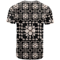 Aloha Hawaii Shell Quilt T Shirt Seamless Style - Polynesian Pride