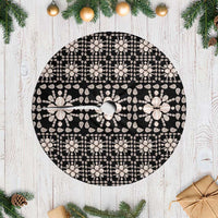 Aloha Hawaii Shell Quilt Tree Skirt Seamless Style - Polynesian Pride