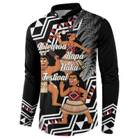 Aotearoa Kapa Haka Button Sweatshirt 2025 Festival - Traditional Maori Dance LT14 - Polynesian Pride