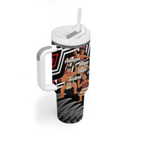 Aotearoa Kapa Haka Tumbler With Handle 2025 Festival - Traditional Maori Dance LT14 - Polynesian Pride
