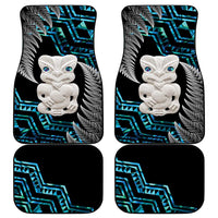 Aotearoa Taniko Paua Shell With Hei Tiki Car Mats LT14 - Polynesian Pride