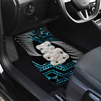 Aotearoa Taniko Paua Shell With Hei Tiki Car Mats LT14 - Polynesian Pride