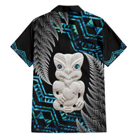 Aotearoa Taniko Paua Shell With Hei Tiki Hawaiian Shirt LT14 - Polynesian Pride