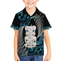 Aotearoa Taniko Paua Shell With Hei Tiki Hawaiian Shirt LT14 - Polynesian Pride