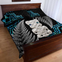 Aotearoa Taniko Paua Shell With Hei Tiki Quilt Bed Set LT14 - Polynesian Pride