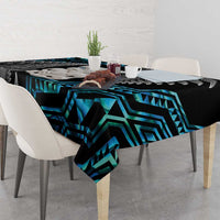 Aotearoa Taniko Paua Shell With Hei Tiki Tablecloth LT14 - Polynesian Pride