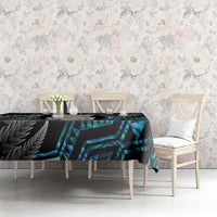Aotearoa Taniko Paua Shell With Hei Tiki Tablecloth LT14 - Polynesian Pride