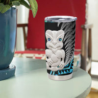 Aotearoa Taniko Paua Shell With Hei Tiki Tumbler Cup LT14 - Polynesian Pride