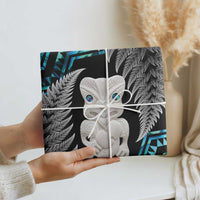 Aotearoa Taniko Paua Shell With Hei Tiki Wrapping Paper LT14 - Polynesian Pride