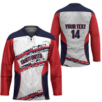AS Venus Tahiti Football Custom Hockey Jersey Go Champions Polynesian Pattern LT14 - Polynesian Pride