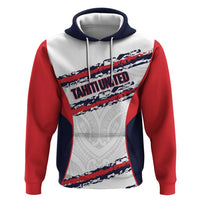 AS Venus Tahiti Football Custom Hoodie Go Champions Polynesian Pattern LT14 Pullover Hoodie White - Polynesian Pride