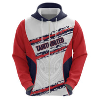 AS Venus Tahiti Football Custom Zip Hoodie Go Champions Polynesian Pattern LT14 - Polynesian Pride